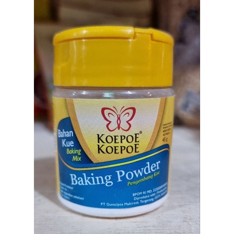 

Baking Powder Koepoe Koepoe 45 gram