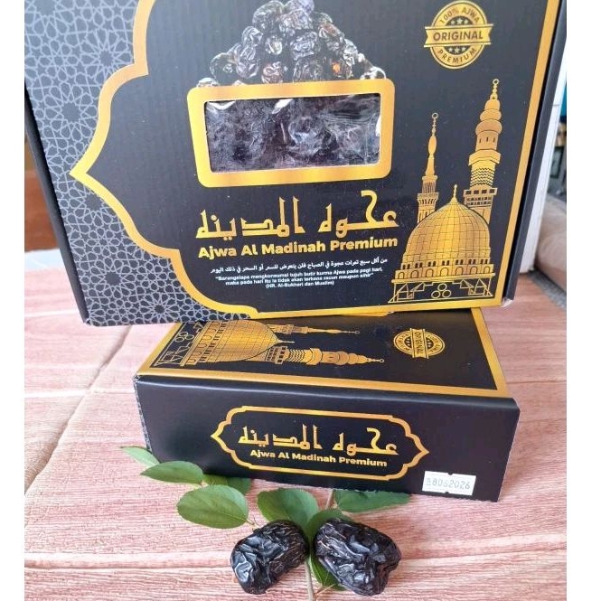 

Kurma Ajwa 1kg, Kurma Ajwa Aliyah,Kurma Nabi,Oleh-oleh haji umrah