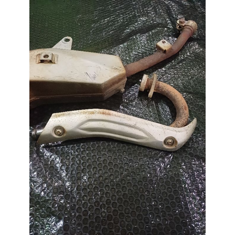 Knalpot klx150s original copotan motor