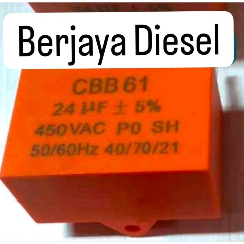kapasitor 24uf mesin genset capacitor genset