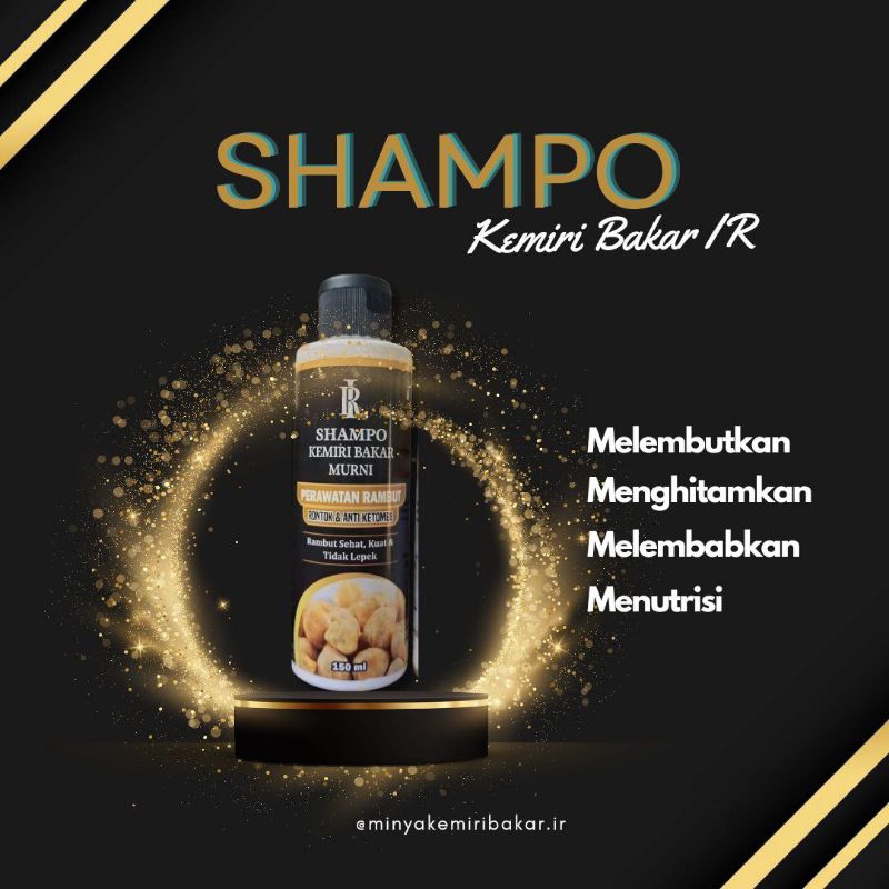 SHAMPO MINYAK KEMIRI BAKAR BY IR