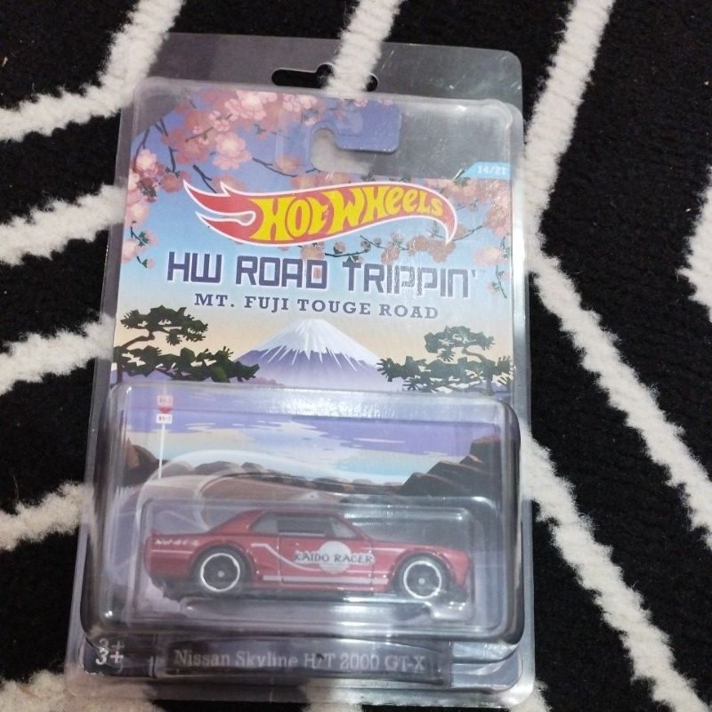 Hotwheels Nissan Skyline HT 2000 GTX HW Road Trippin MT Fuji Touge Road (RARE)