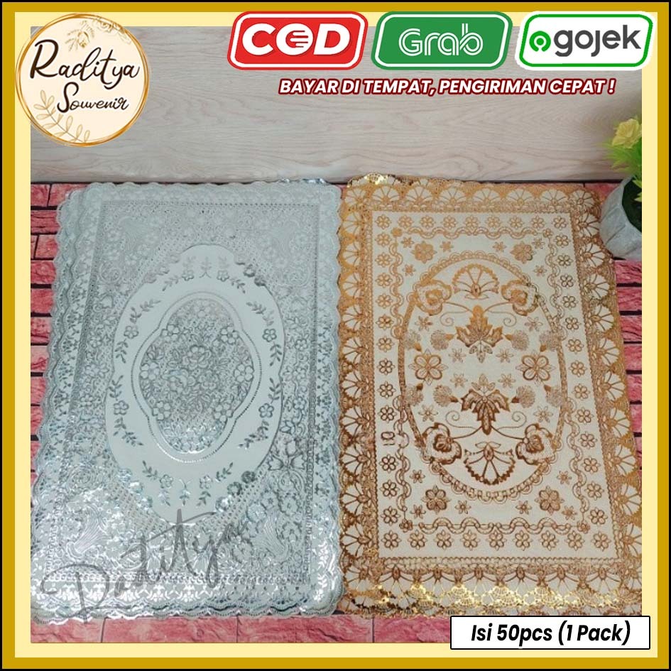GROSIR Souvenir TAPLAK MEJA (isi 50pcs) TANPA KEMASAN Sovenir Suvenir Nikah Pernikahan COD Murah