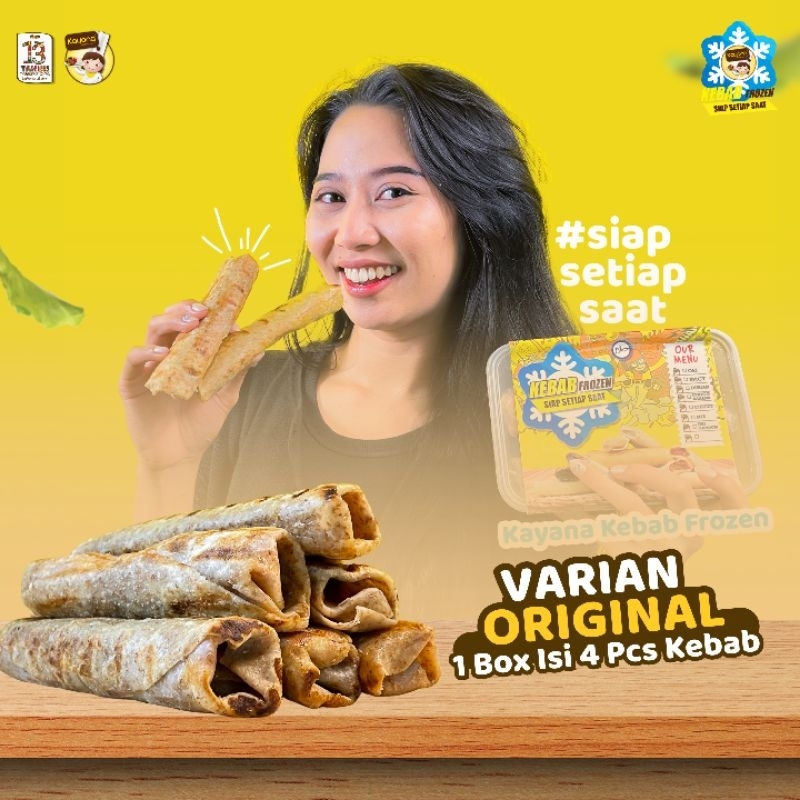 

KAYANA KEBAB FROZEN TORTILLA GANDUM (ORIGINAL)