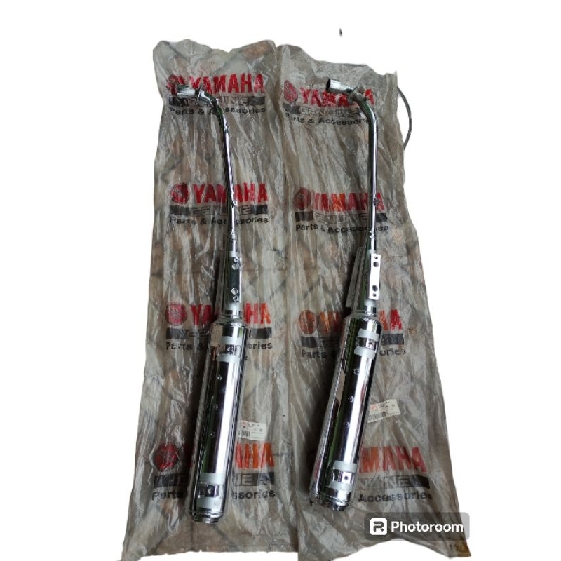 knalpot muffler jupiter old jupiter lama 2000-2002 5LM-E4711-00 original yamaha