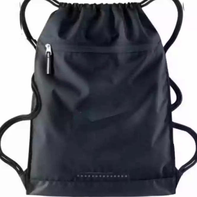 Harga Grosir Tas Serut pria string bag polos selempang olahraga bahan Taslan  Tas pria ransel polos 