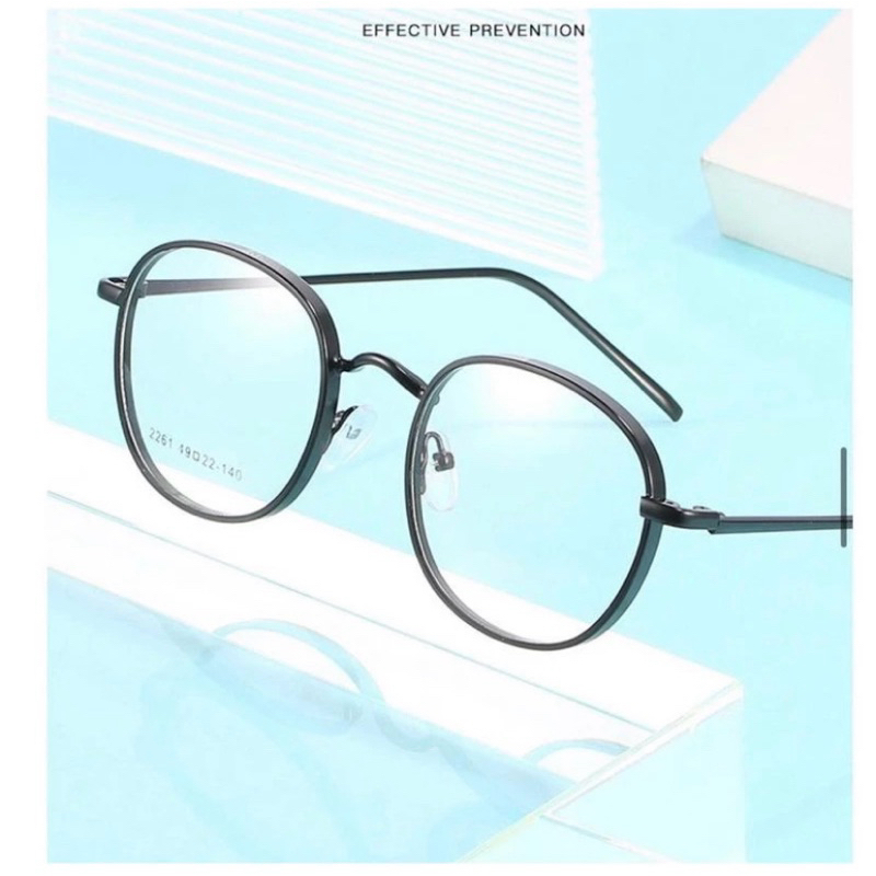 Kacamata FULL Titanium PAULIN M2261 Uniseks Pria/Wanita FULL TITANIUM KOKOH  - FREE MINUS Dan CYL