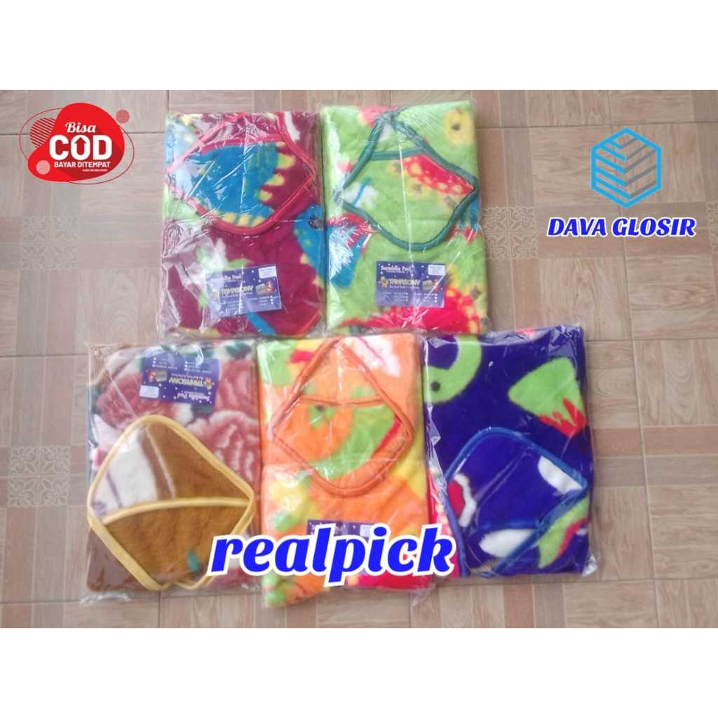 Promooo selimut bayi lembut selimut bayi karakter terlaris