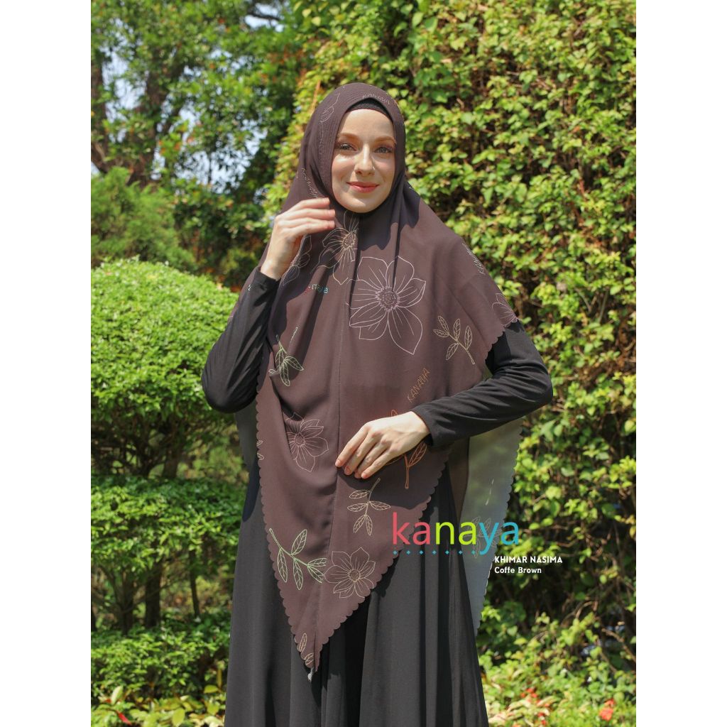 KHIMAR MOTIF NASIMA BY KANAYA BOUTIQUE