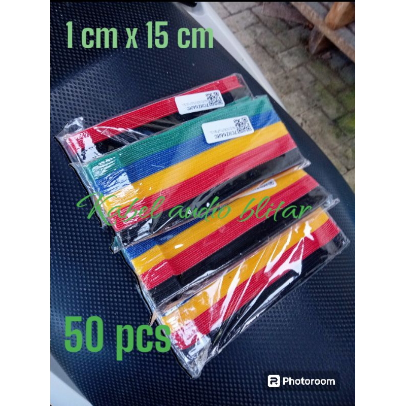tali ikat kabel kretekan serbaguna isi 50 biji... panjang 15 cm