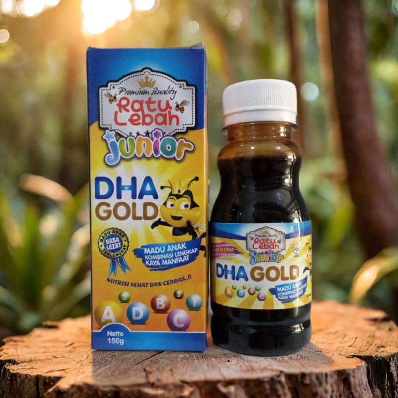 

Madu Anak Ratu Lebah Junior DHA GOLD plus Omega 3 Netto 100ml