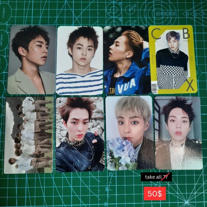 wts exo xiumin official photocard pc non album xr gallery 2 baekhyun xiubaek forlife dftf sing for y