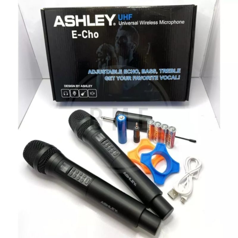 Mic Wireless ASHLEY Microphone echo