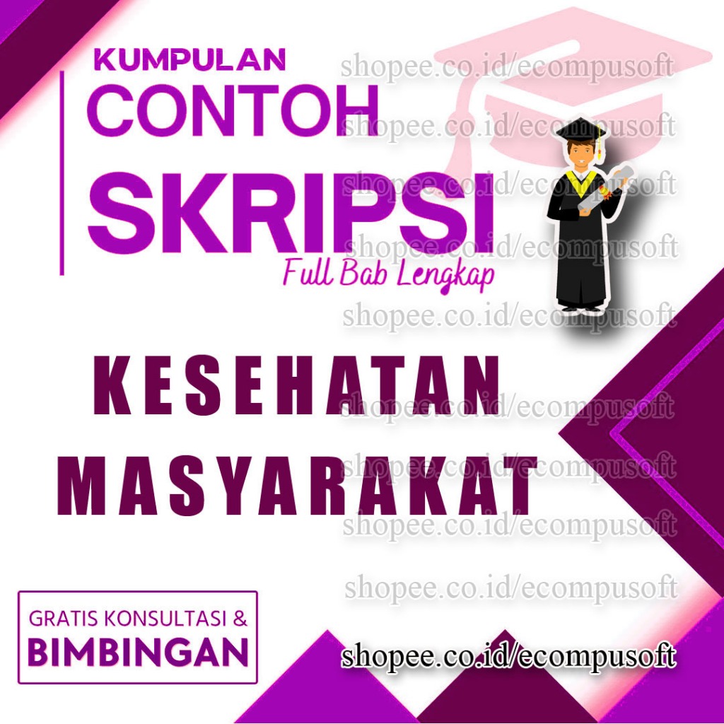 Contoh Skripsi Kesehatan Masyarakat