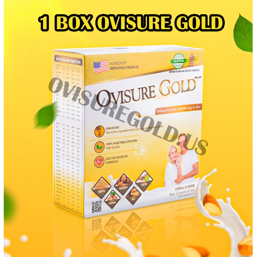 

OVISURE GOLD SUSU OBAT VITAMIN TULANG DAN SENDI SYARAF KEJEPIT KERAM ORIGINAL IMPOR DARI AMERIKA