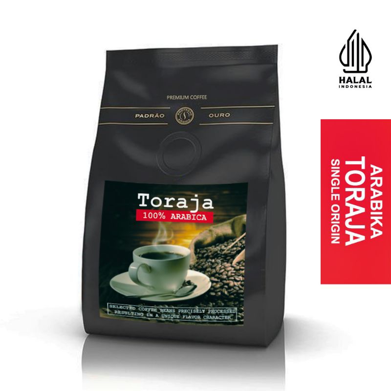 

Toraja Arabica 200 Gram - Biji/Bubuk - Kopi Arabika Premium