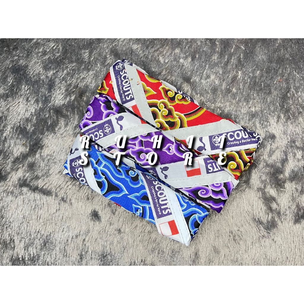 Scraft Pramuka Batik Mega Mendung scarf Scout