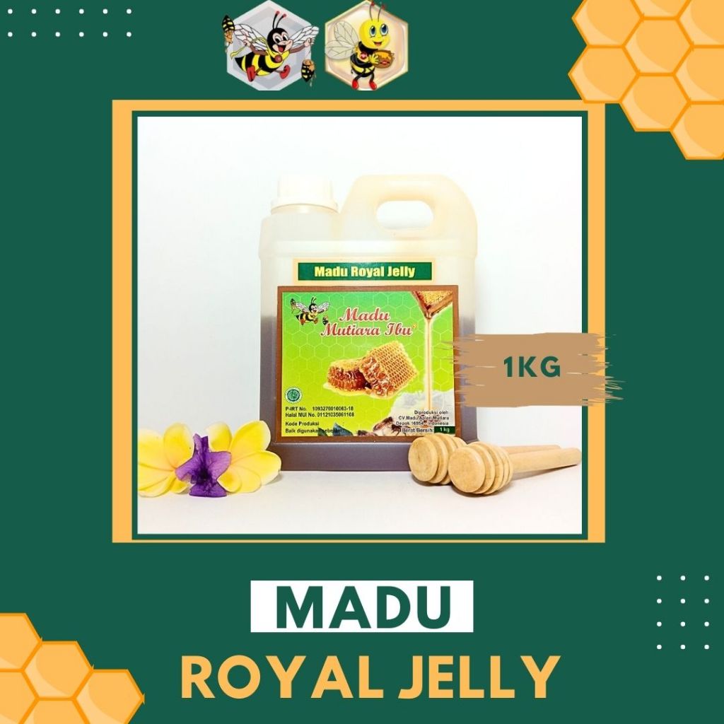 

1 KG - MUTIARA IBU MADU ROYAL JELLY