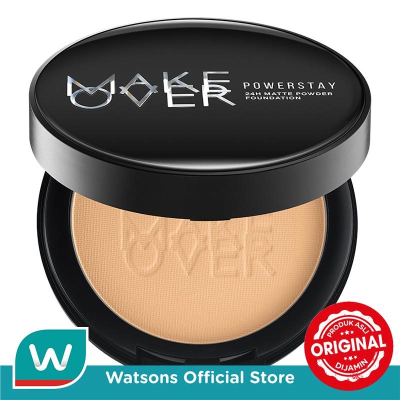 Make Over Powerstay 24H Matte Powder Foundation W33 Honey Beige
