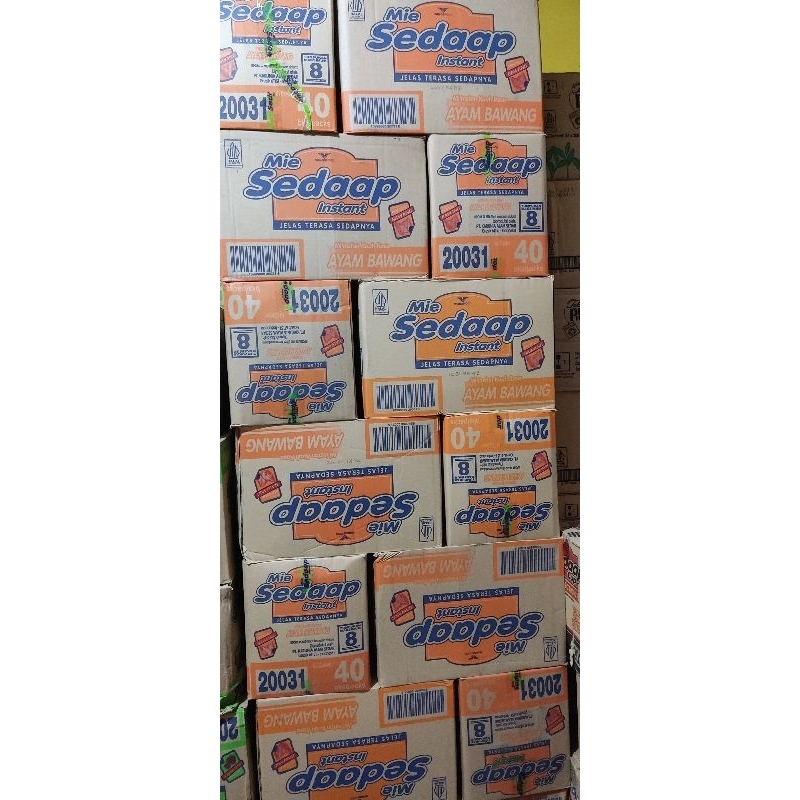 

mi sedap instan rasa ayam bawang isi 40 Bks/pack