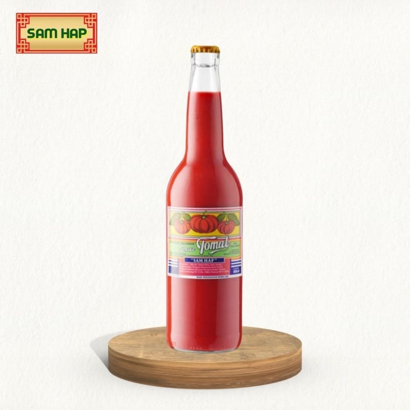 

SAMHAP Saus Tomat Kaca Cap Tiga Tomat | Saus Nasi Goreng | Saus Seafood 600ML