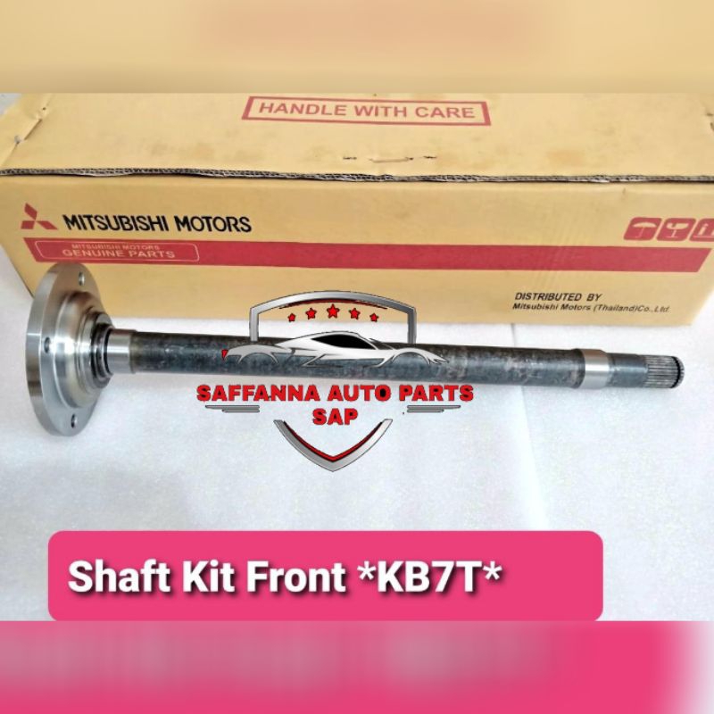 AS RODA DEPAN SHAFT AXLE FRONT MITSUBISHI STRADA TRITON 2.8CC KB7T DOBEL CABIN MR580981 OEM BERGARAN