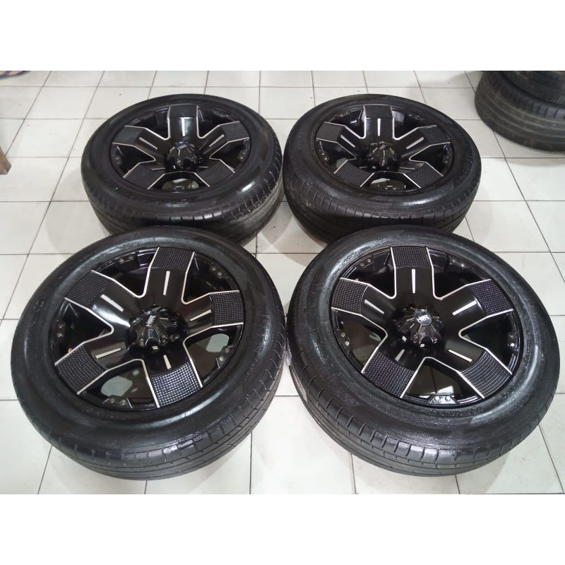 Velg Bekas HSR Ring 20+ban lebar 9 et 25 pcd 6x139