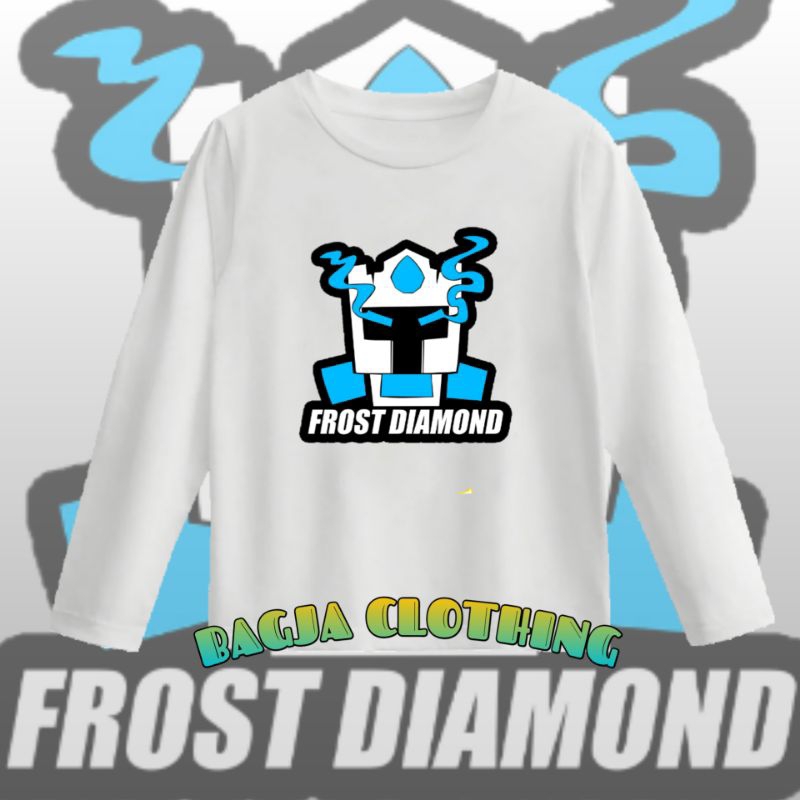 KAOS ANAK LAKI-LAKI PEREMPUAN LENGAN PANJANG FROST DIAMOND