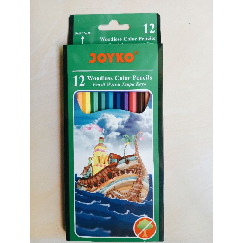 

Pensil 12 Warna Joyko CP-103