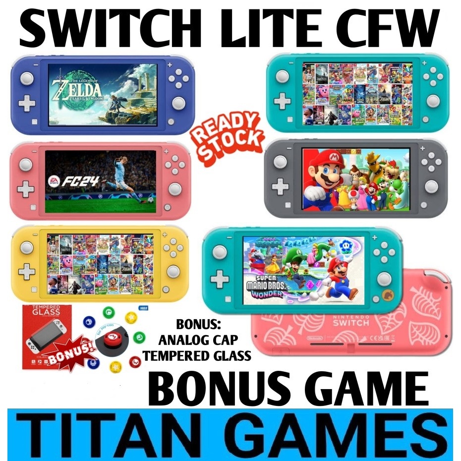 Nintendo Switch Lite CFW Full Game