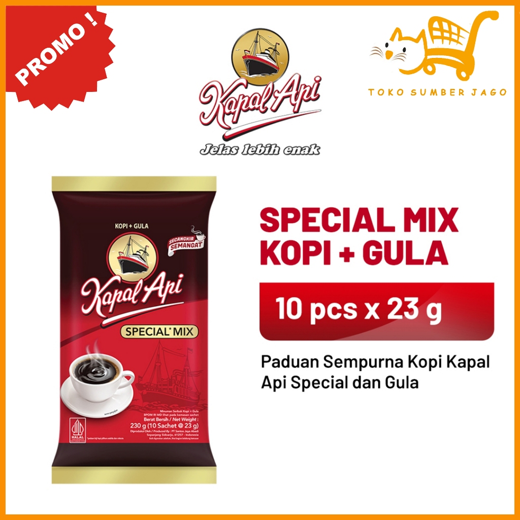 

Kapal Api Special Mix 1 Pack 10x23gr