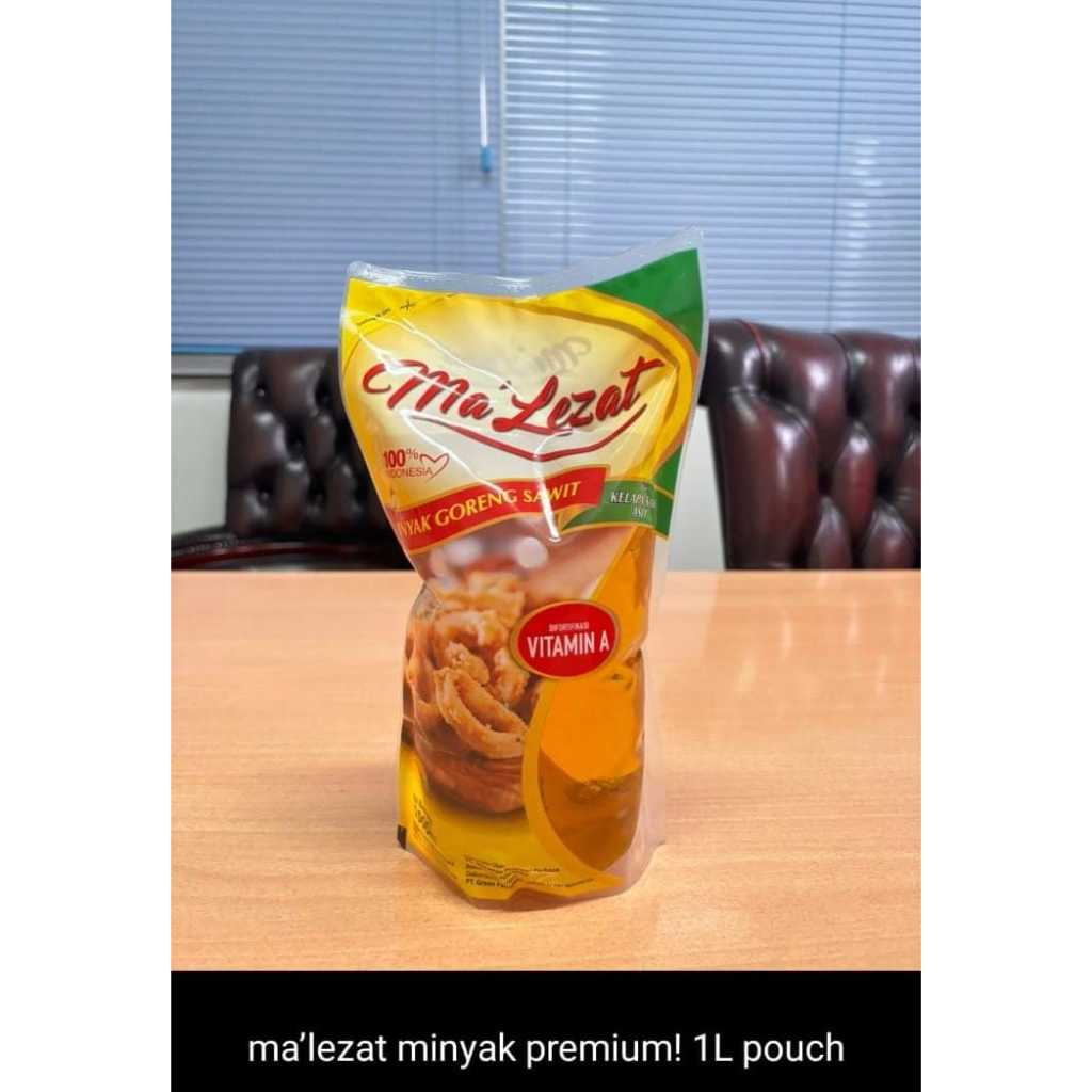 

MA'LEZAT Minyak PREMIUM 1L isi 12