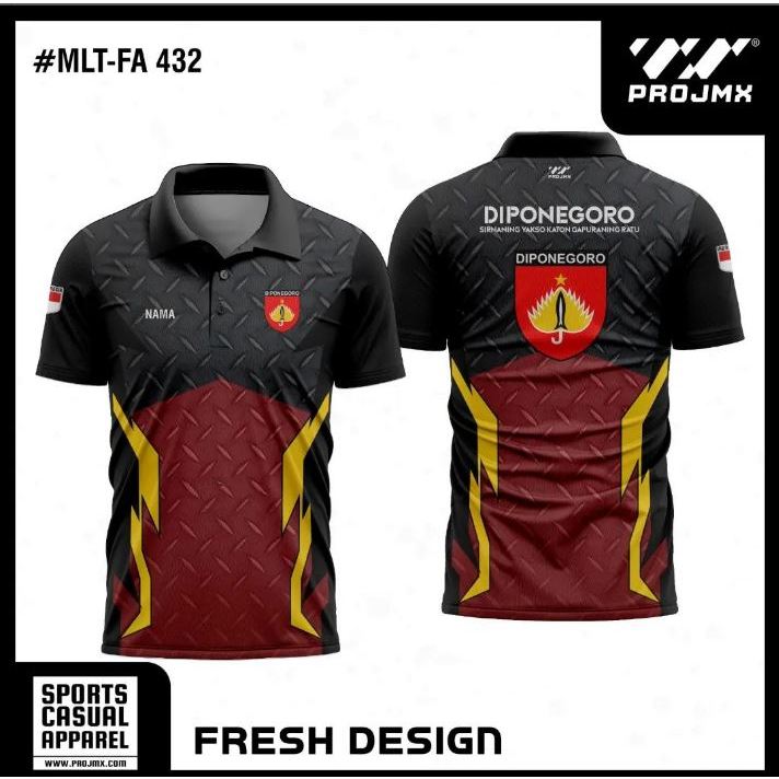 PROJMX - KAOS JERSEY MILITER KODAM DIPONEGORO TERBARU DAN FULL PRINTING 