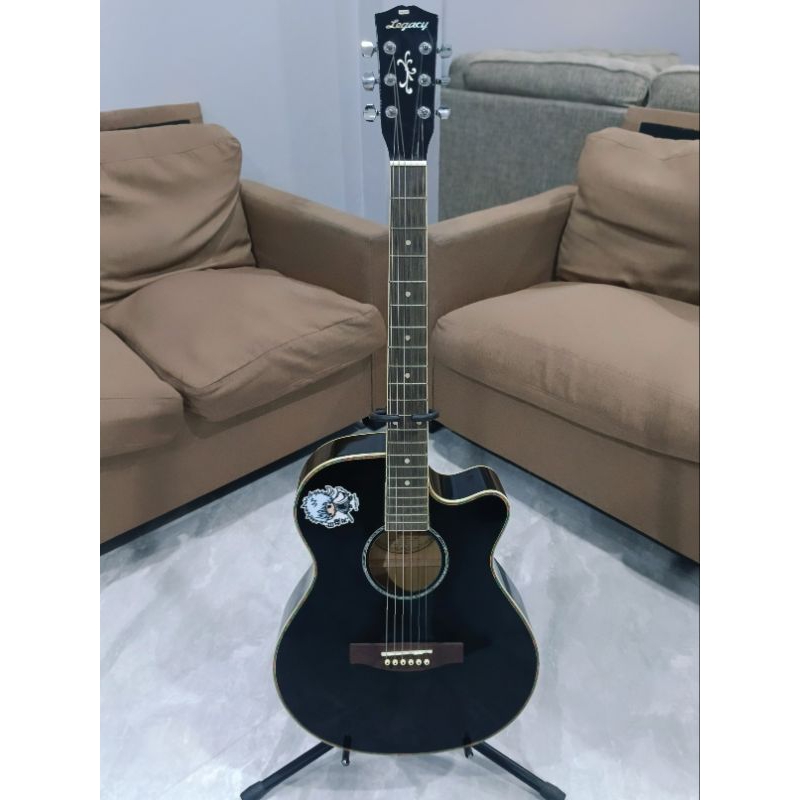 Gitar Akustik Legacy MJG 350C BK Original Second Gitar Bekas