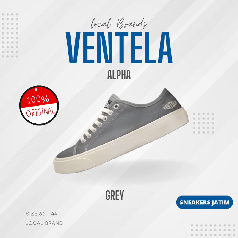 Ventela Alpha Grey [ Original 100% ]