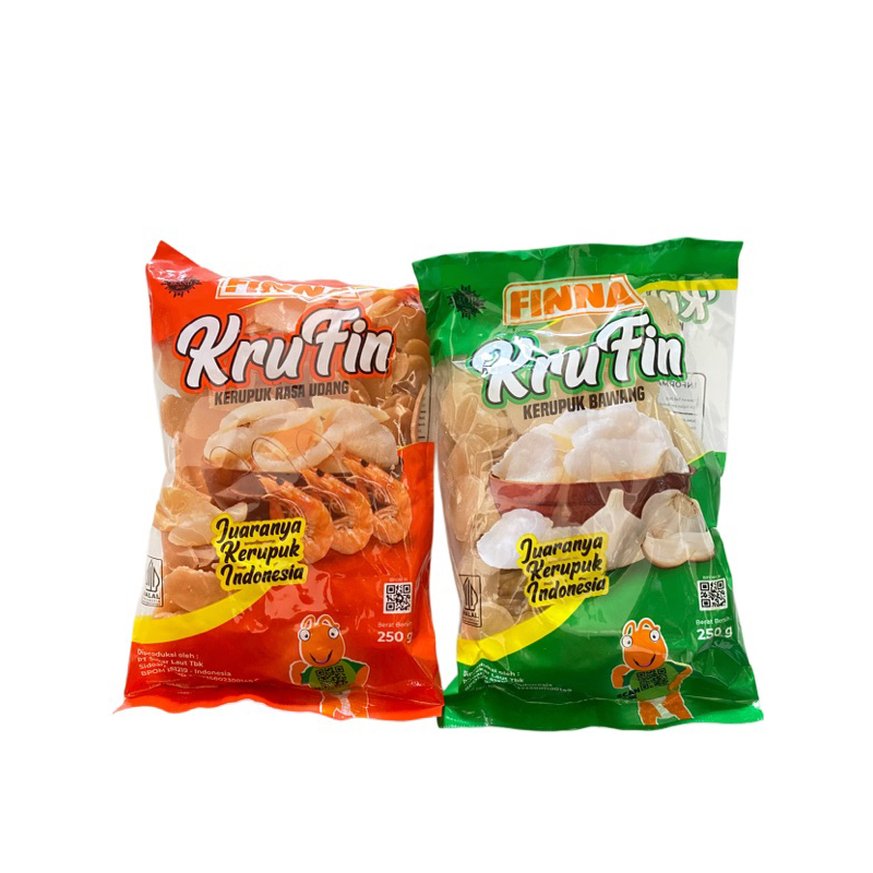 

Krufin kerupuk rasa udang dan bawang putih 250g