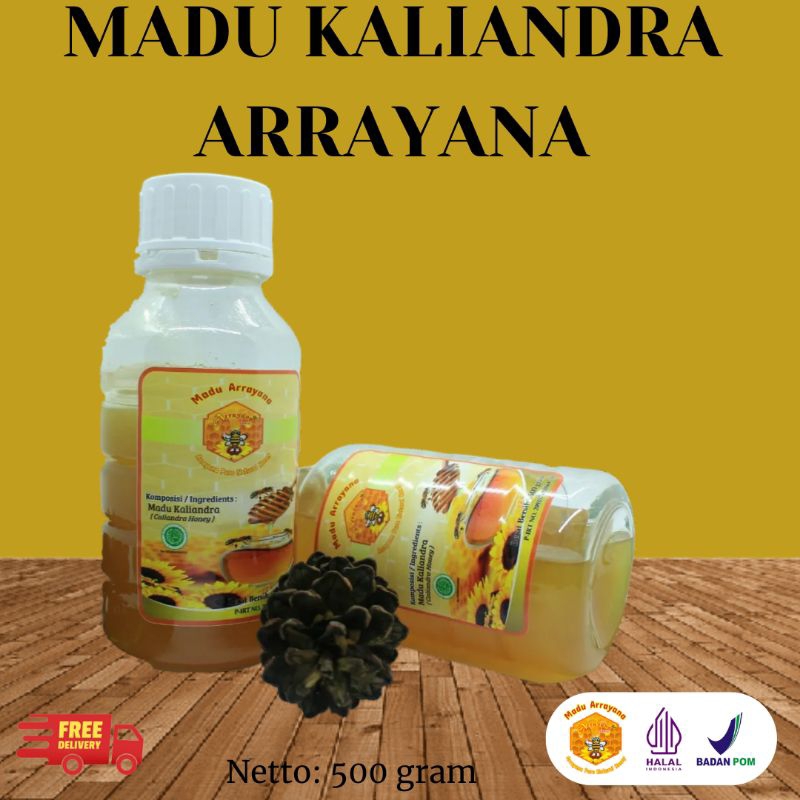 

Madu Kaliandra ARRAYANA kemasan 500 gram