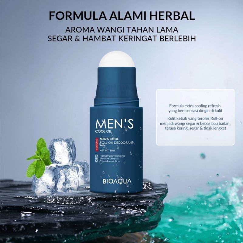 BIOAQUA MEN'S DEODORANT