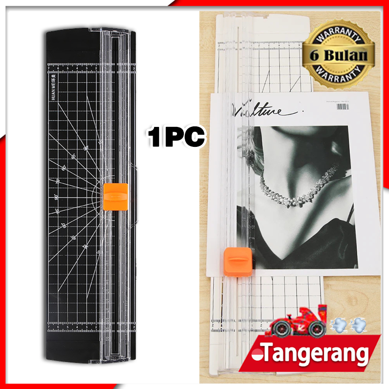 

Paper Cutter A4 Plastic / Alat Potong Kertas Pemotong Sliding Pemangkas Kertas