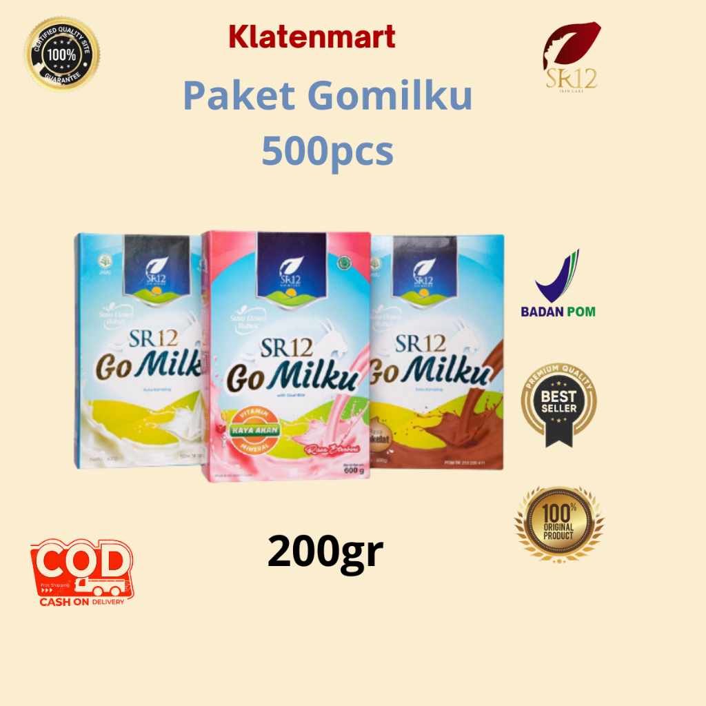 

Paket Reseller Gomilku Kecil 500 pcs