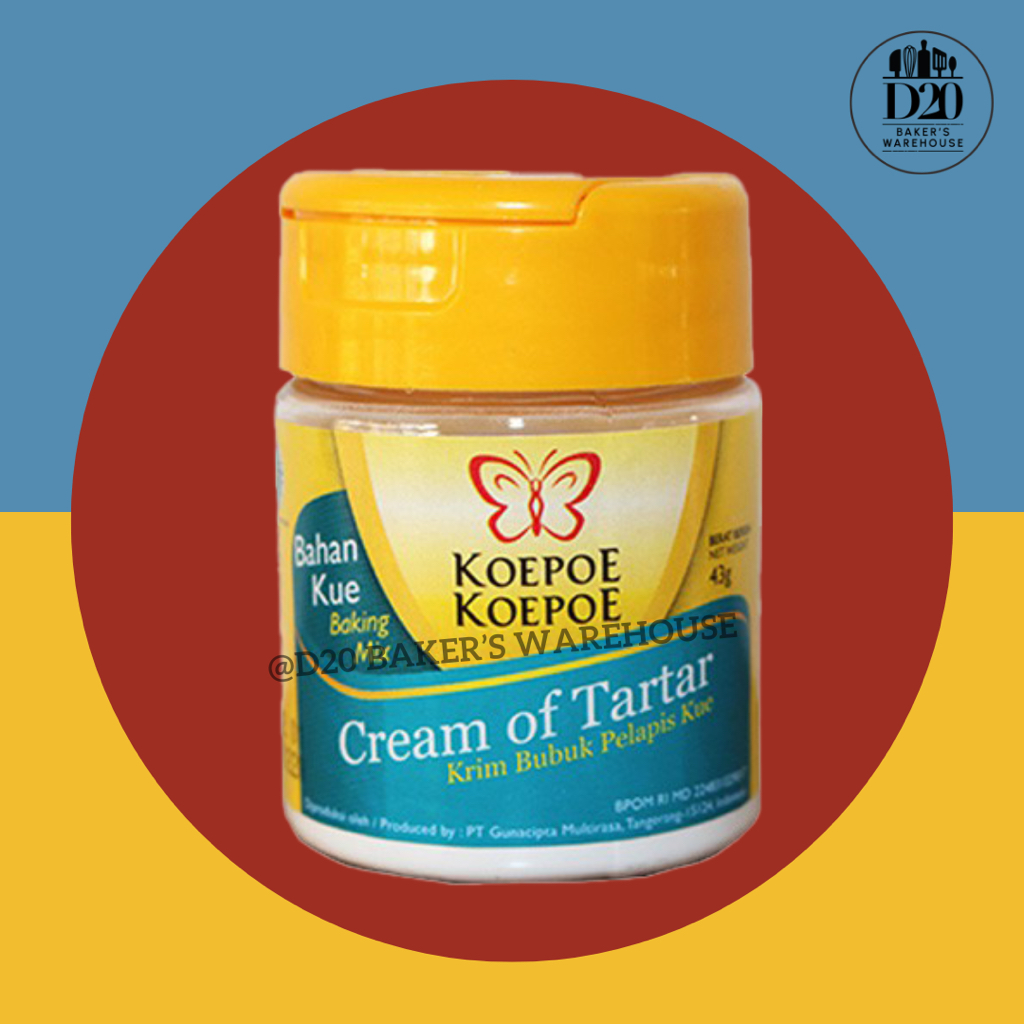 

Koepoe Koepoe Cream of Tartar COT Krim Bubuk Pelapis Kue 43gr