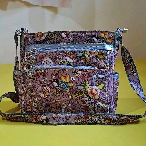 Sling bag Nylon motif Preloved