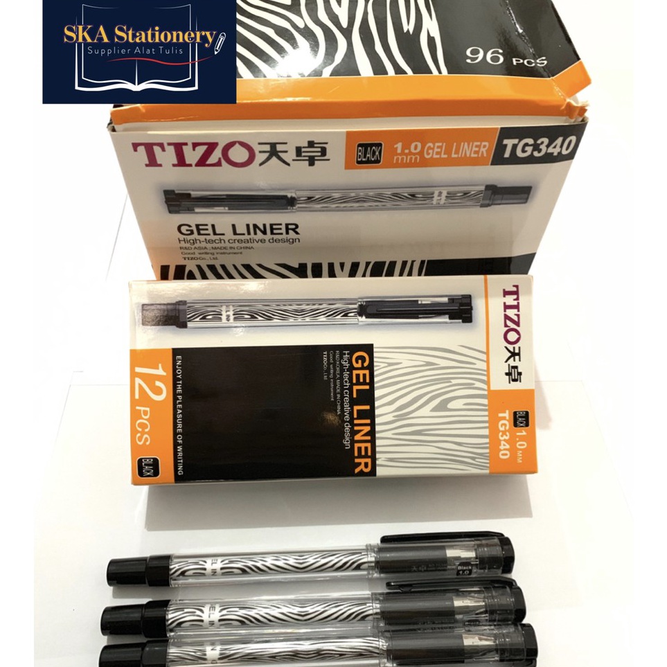 

KODE W9R BolpenBallpointPulpenBallpen Tizo 34 1 Hitam Biru Lusin