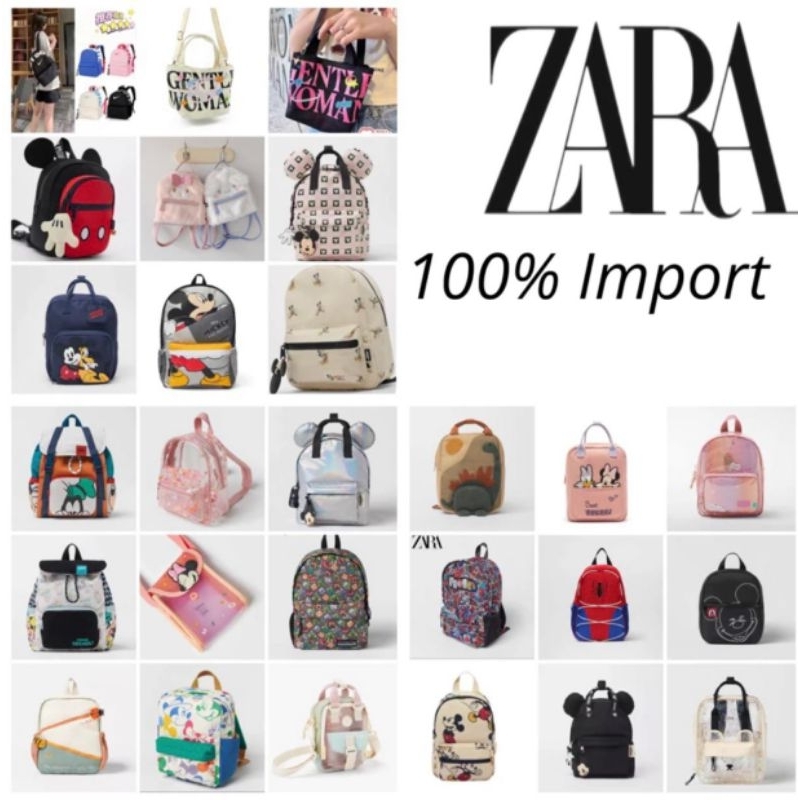 Tas Zara - Fashion Import Anak Perempuan Laki-Laki