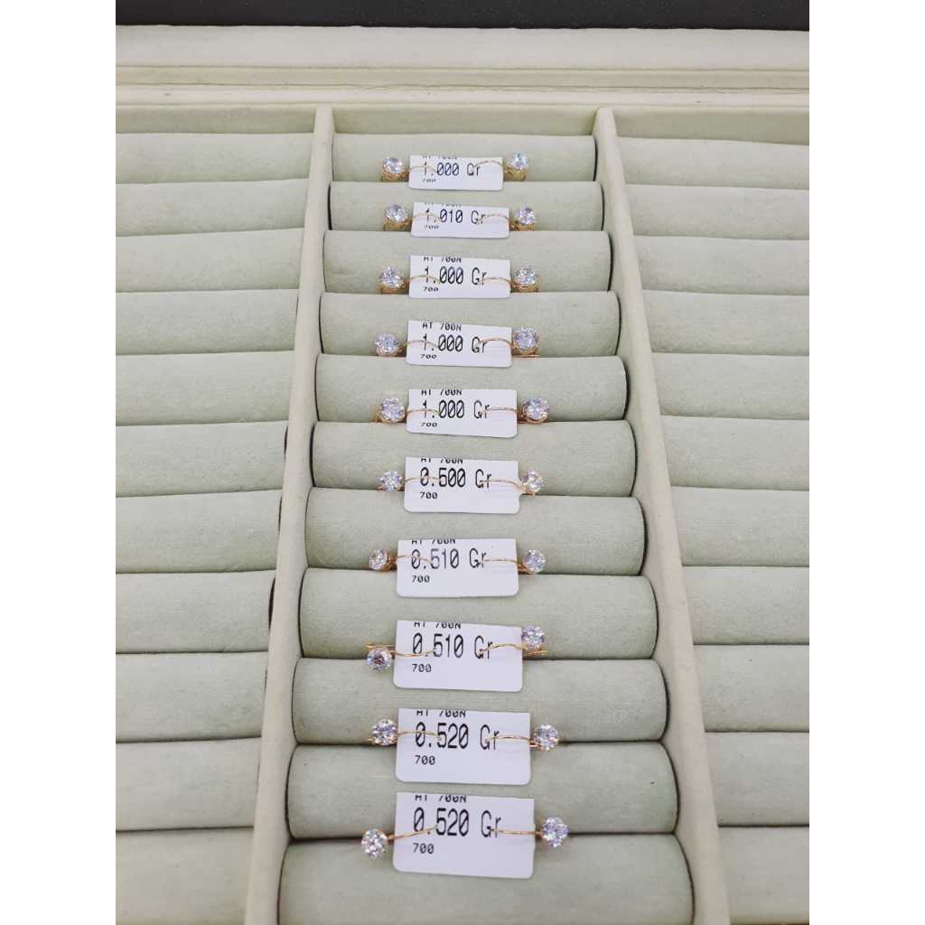 Anting kait desy fashion SA.G.598 kadar 70% (16k)-redgold