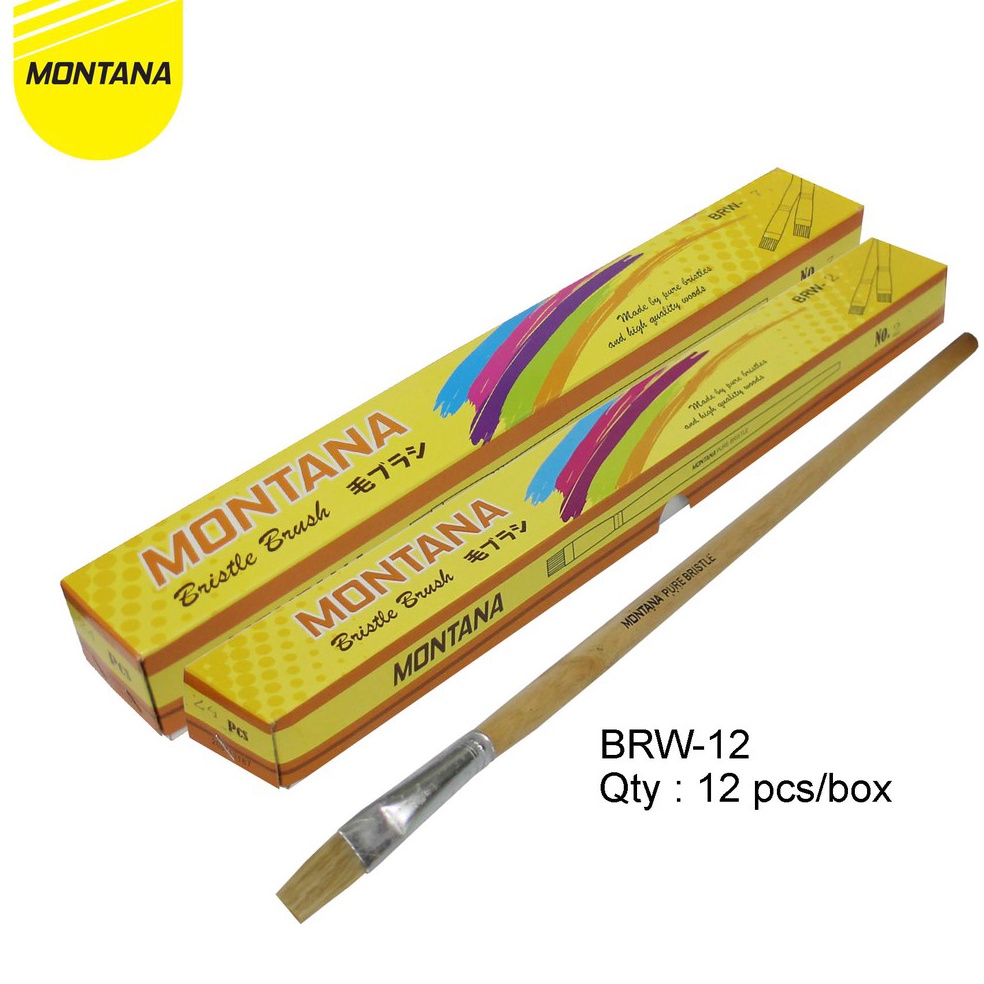 

KODE U38I MONTANA Brush Kuas Cat Air Lukis Acrylic Montana BRW12