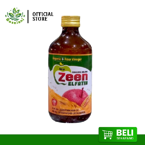 

CUKA APEL Batu Malang ELFATIH Organic Apple Cider Vinegar Original 100%