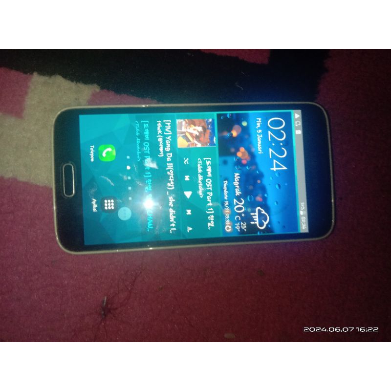 mesin lcd touchcsreen samsung galaxy s5g900h