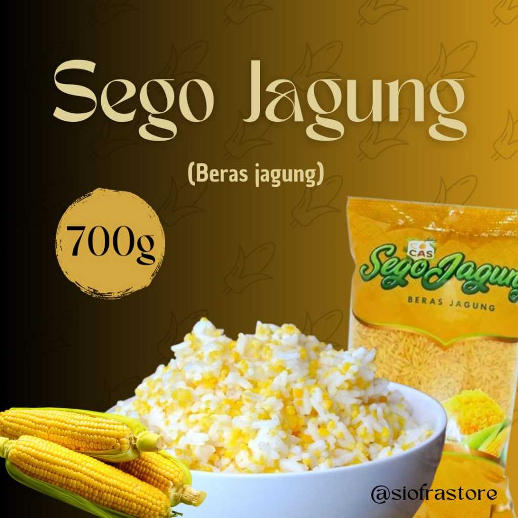 

MURAH!!! Beras Jagung Cocas 700g Bisa Cod