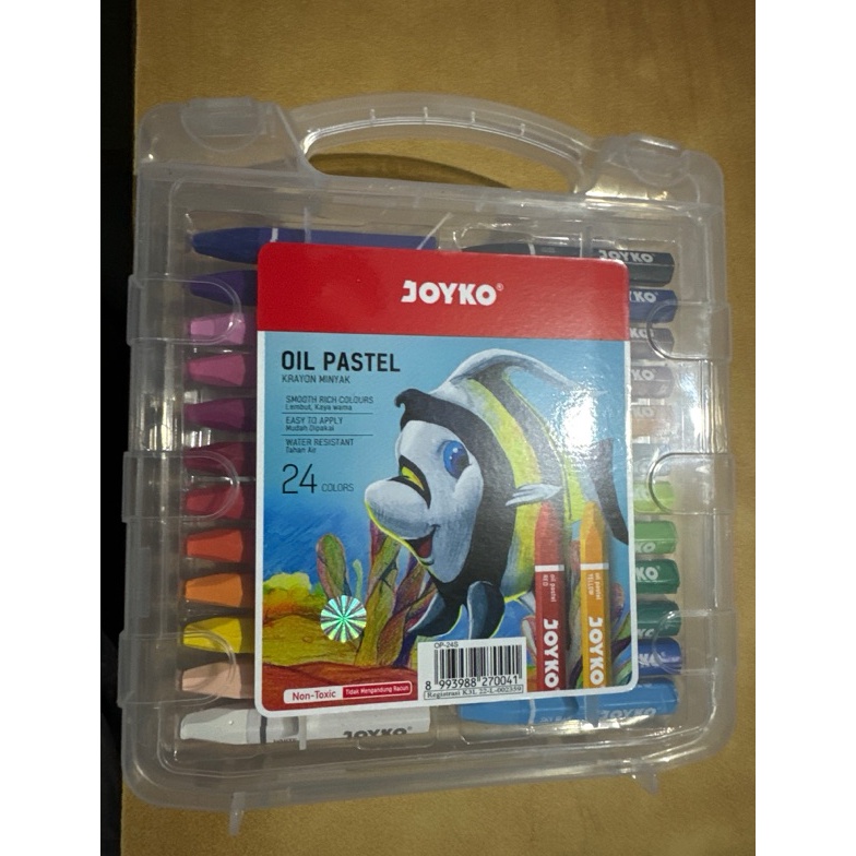 

KODE V8G Crayon Joyko 24 Warna